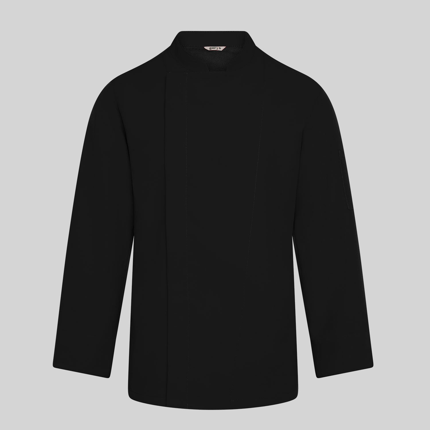 GARY'S Vidal veste cuisine homme noire manches longues