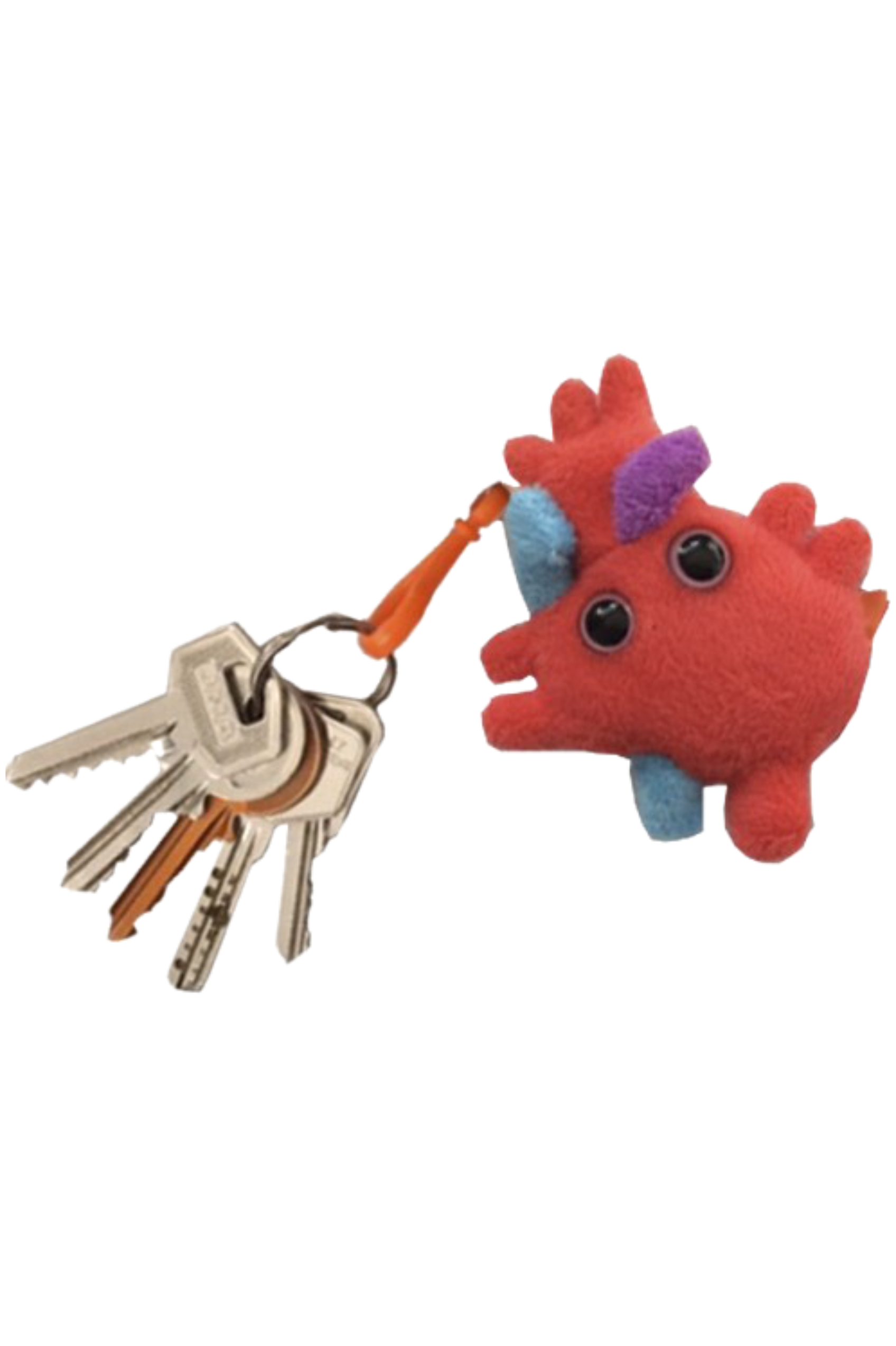 Enfermania Regalos Porte-clés cœur Giantmicrobe 10 cm