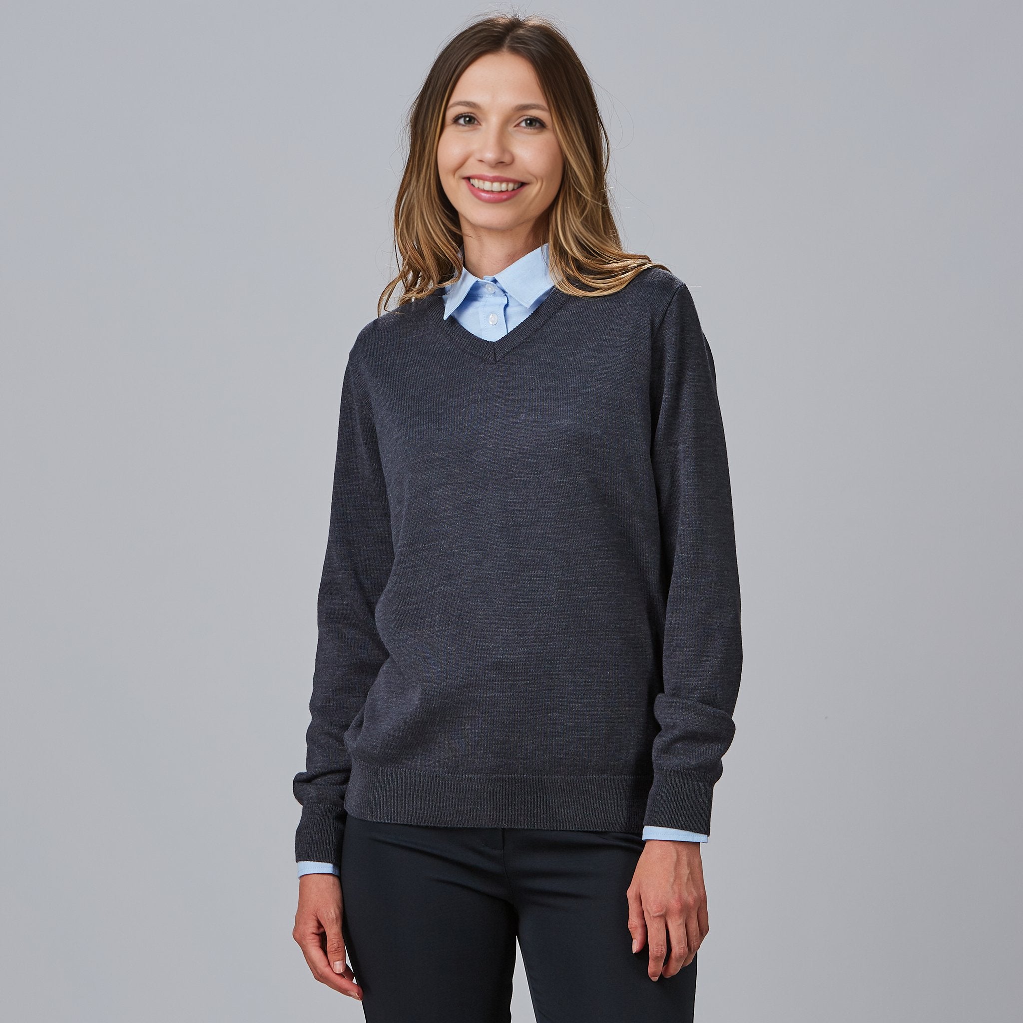 Gary's Knit Woman's Jersey pull femme noir M