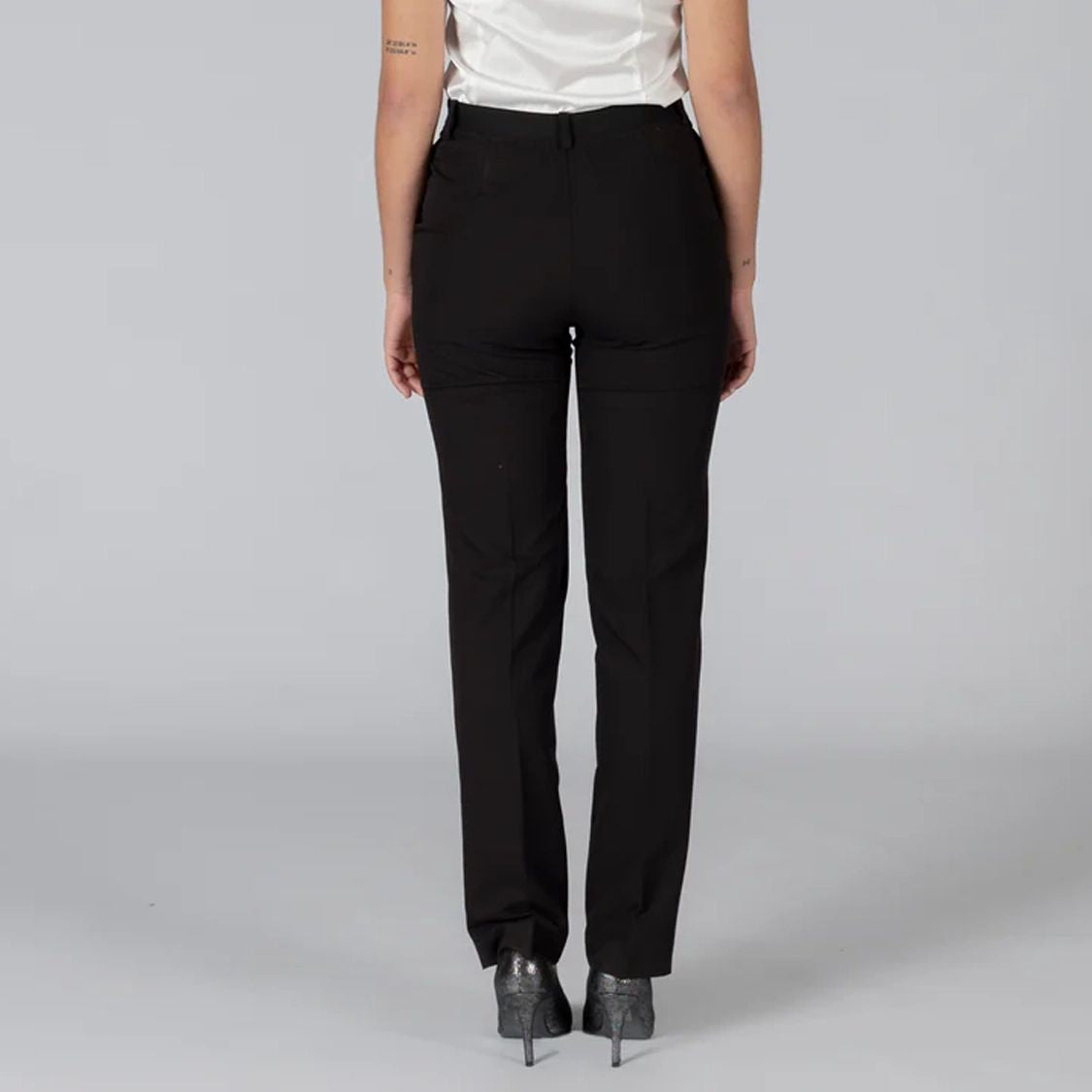 Gary's Trivial pantalon femme noir élastique
