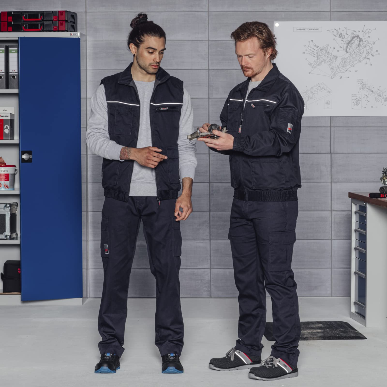 Würth MODYF Classic Pantalon de Travail Gris cargo