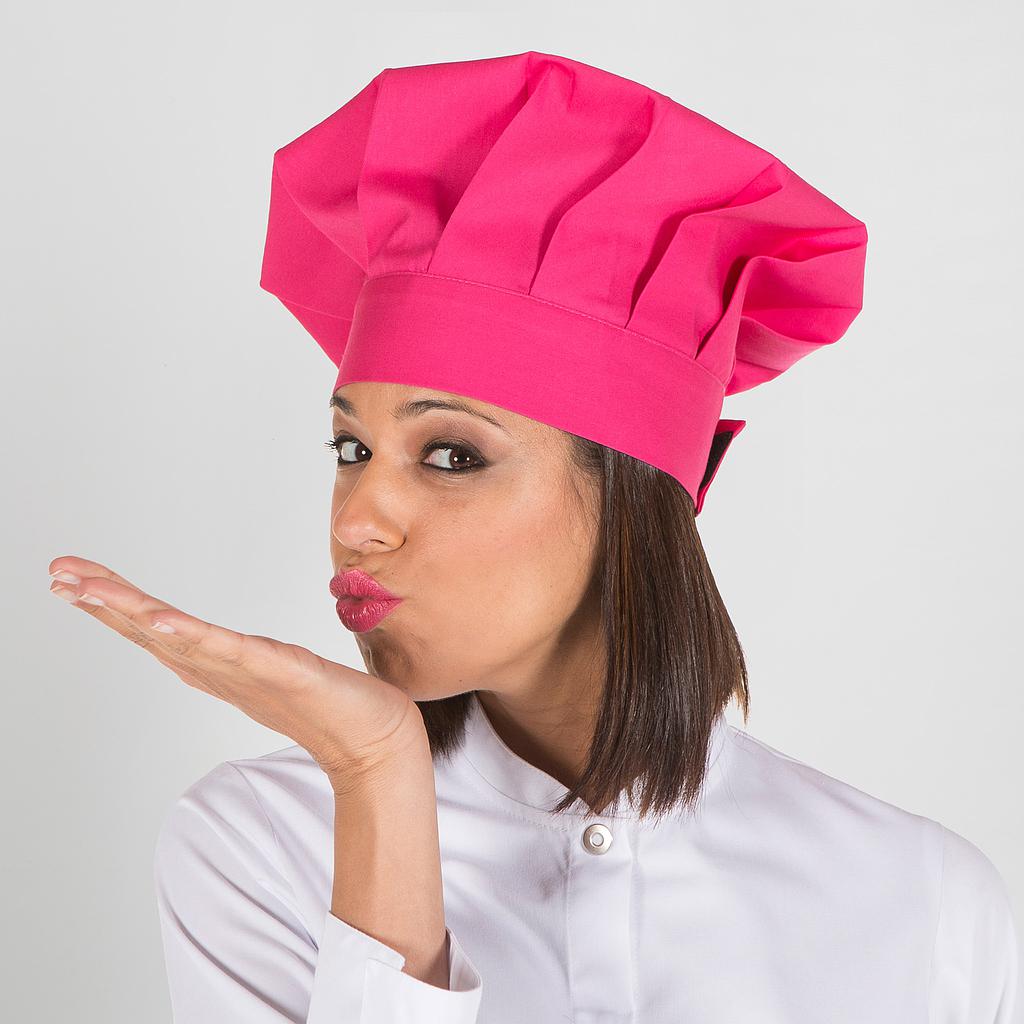 Gary's toque chef velcro noire équipement cuisine