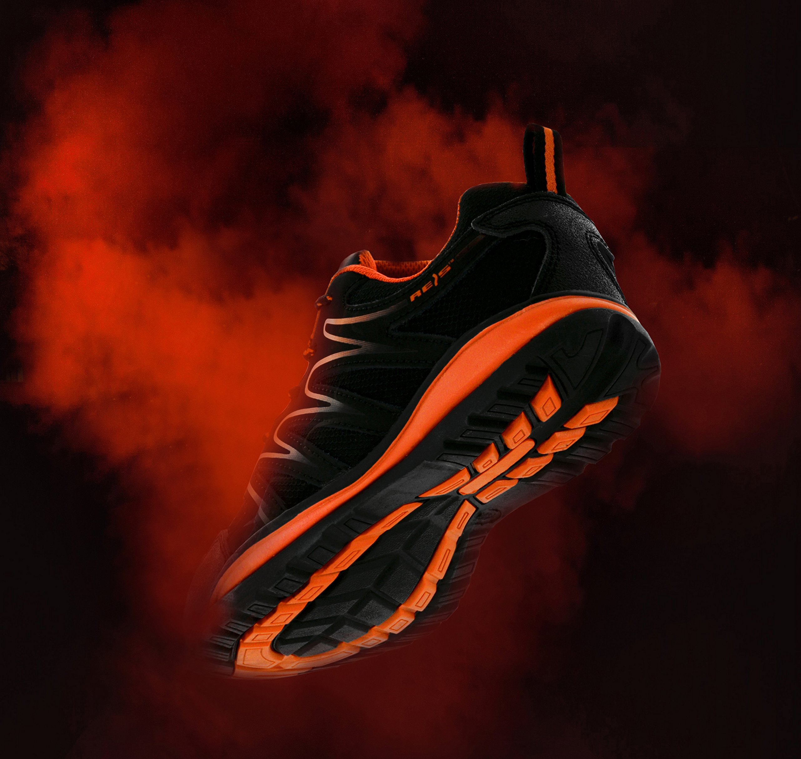 Reis Brecuador-OB chaussures travail noir/orange pointure 41