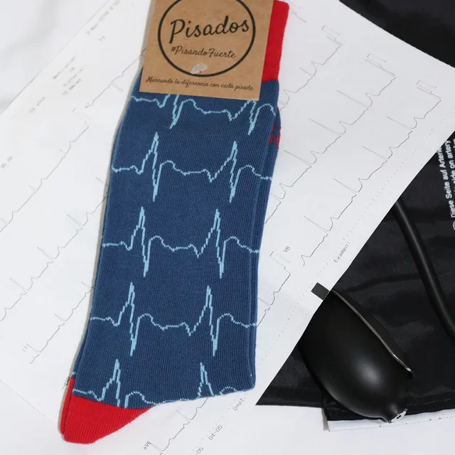 Enfermania Ropa chaussettes Pulsations coton 41-46