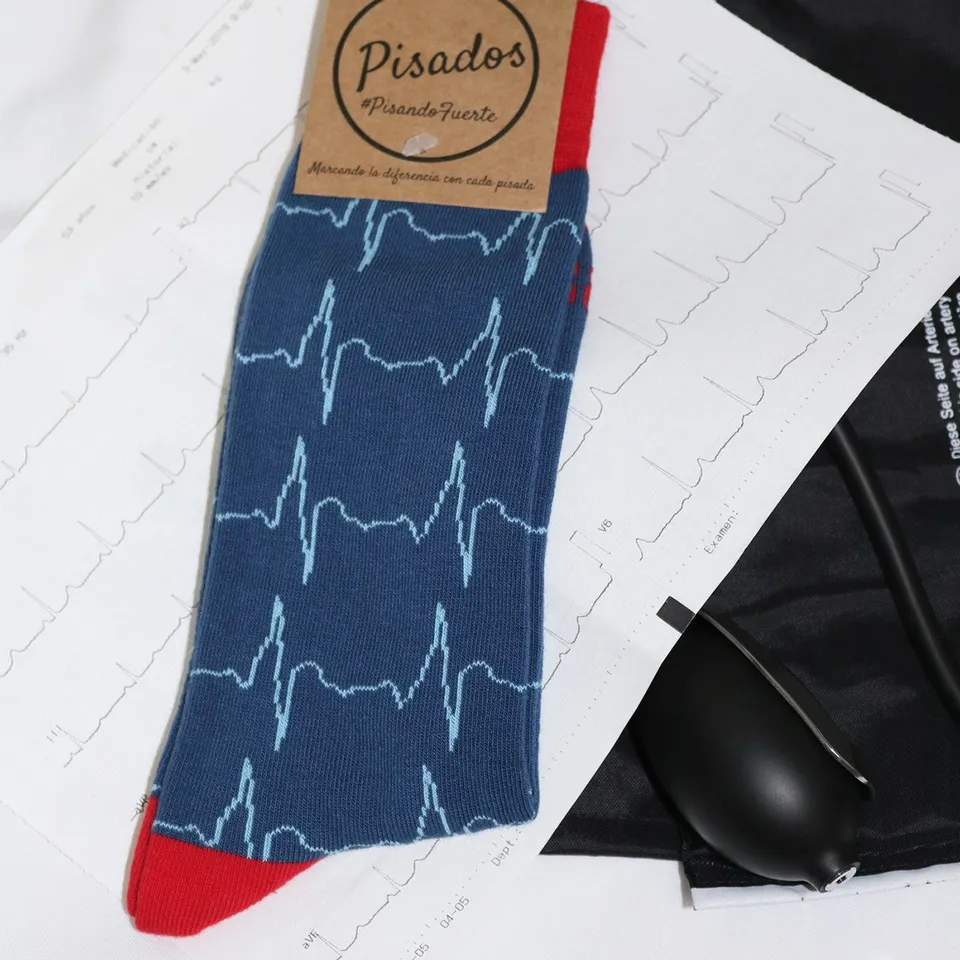 Enfermania Ropa chaussettes Pulsations coton 41-46