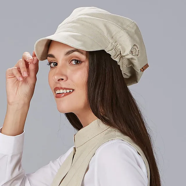 Gary's Gatsby casquette boulanger coton bio beige UD