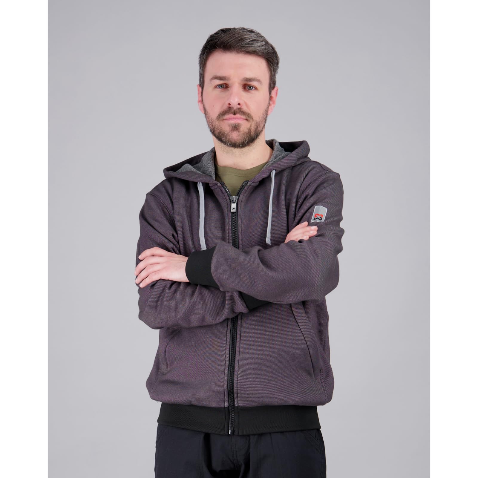 Würth MODYF Urban sweat zippé travail denim noir XXL polaire