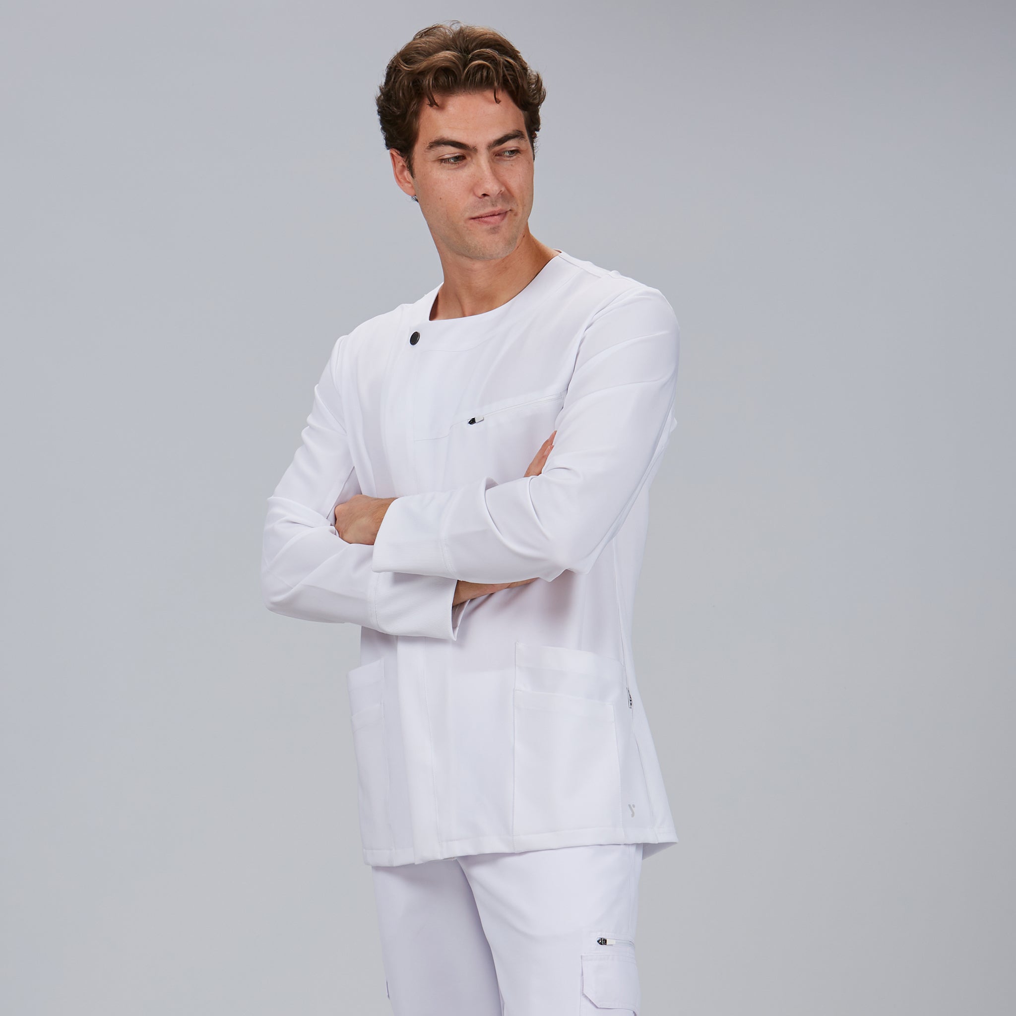Gary's Hernan blouse homme noire manches longues
