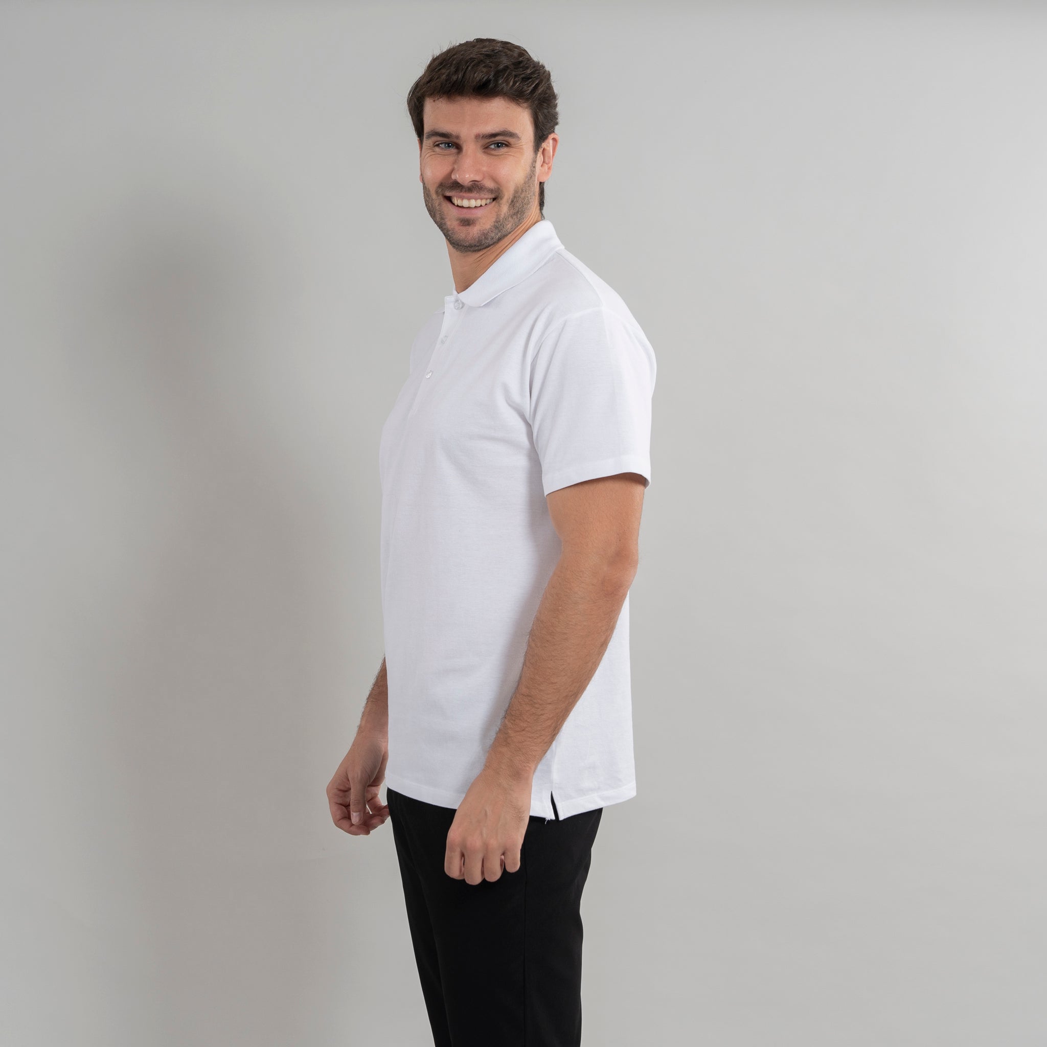 GARY'S Olvera polo travail homme piqué coton noir
