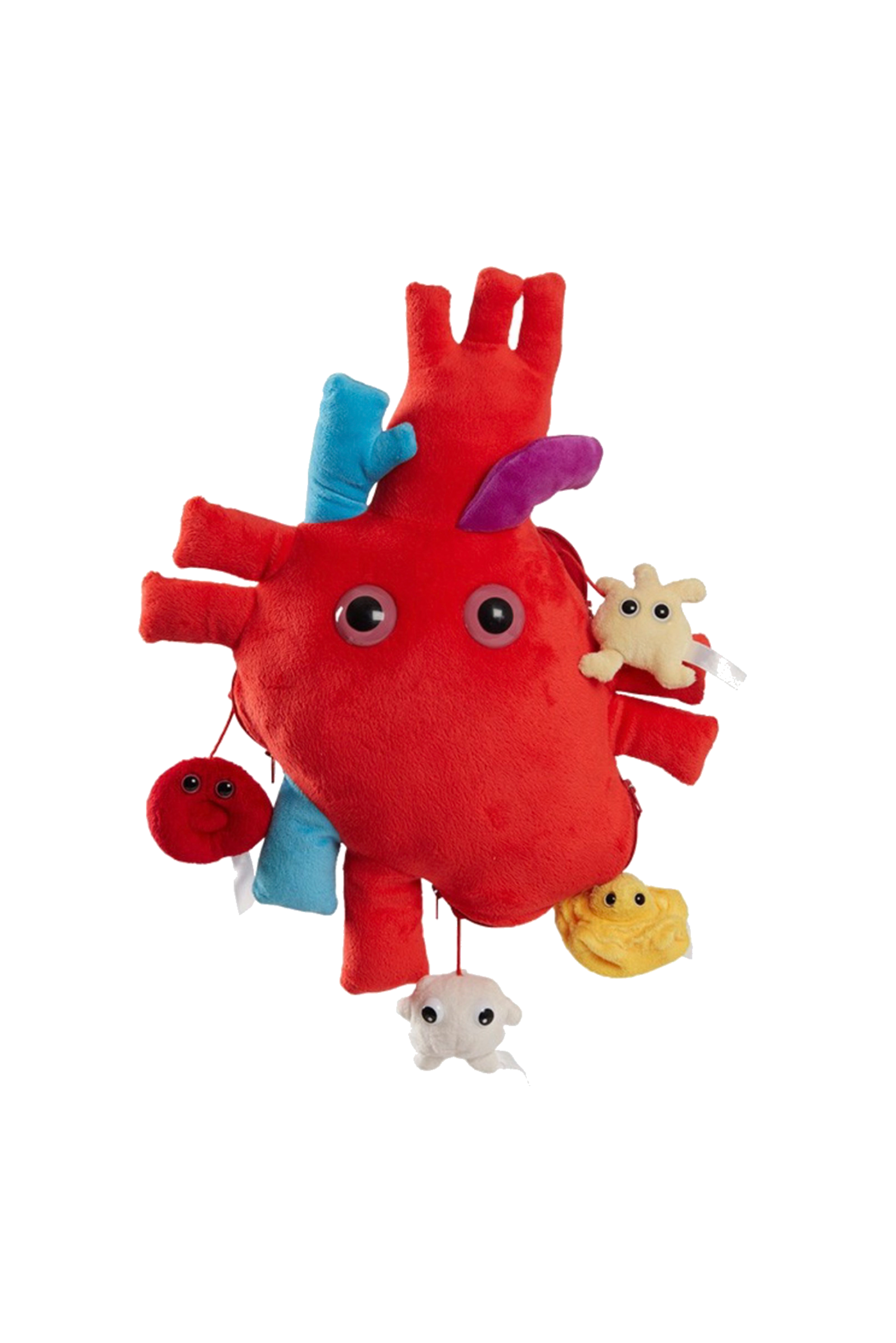 Enfermania Giantmicrobes Peluche Cœur Échelle 1:1