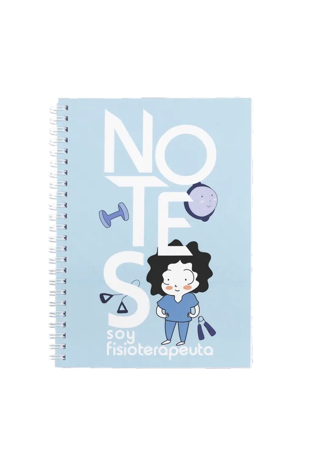 Enfermania Papelería fisiode_mente carnet A5 notes