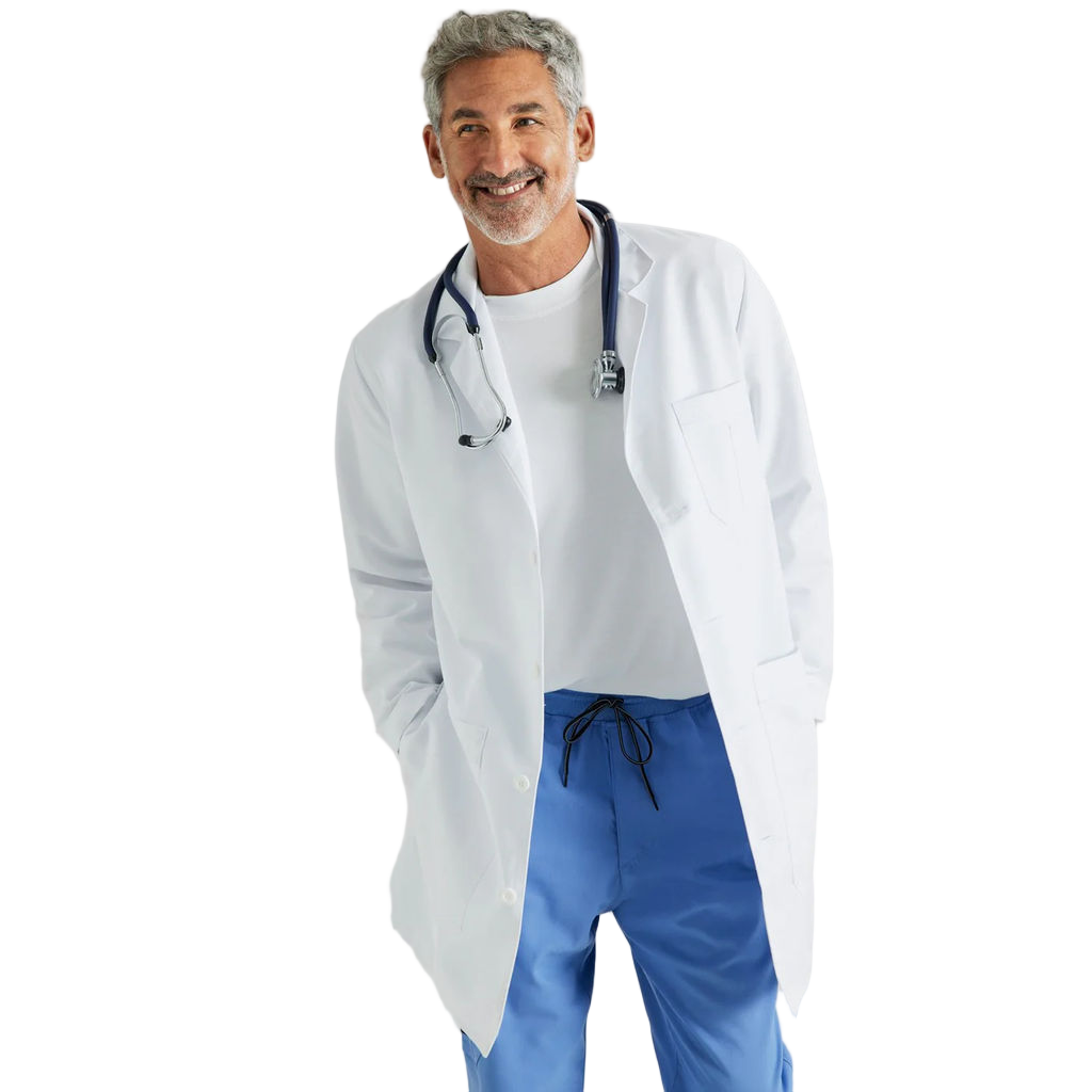 Enfermania Grey’s Anatomy blouse homme blanche élastique