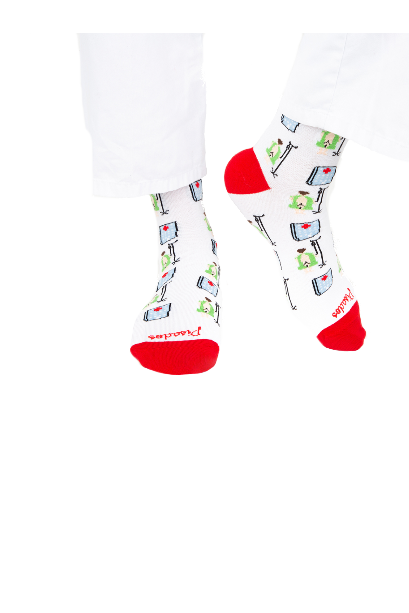 Enfermania Culito Sano chaussettes fantaisie imprimées 36-40
