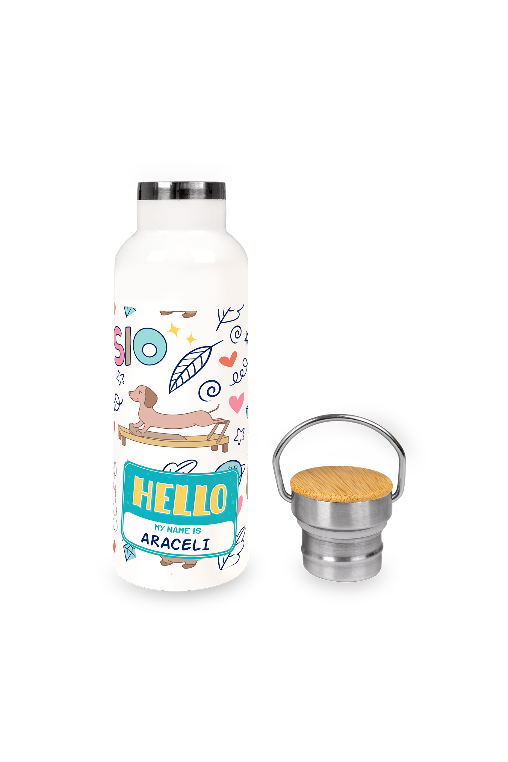 Enfermania Regalos gourde isotherme inox 500ml Fisio