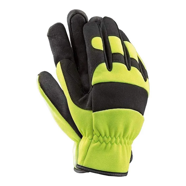 Reis RMC-Mechanic XL gants mécanicien jaune noir lot 12