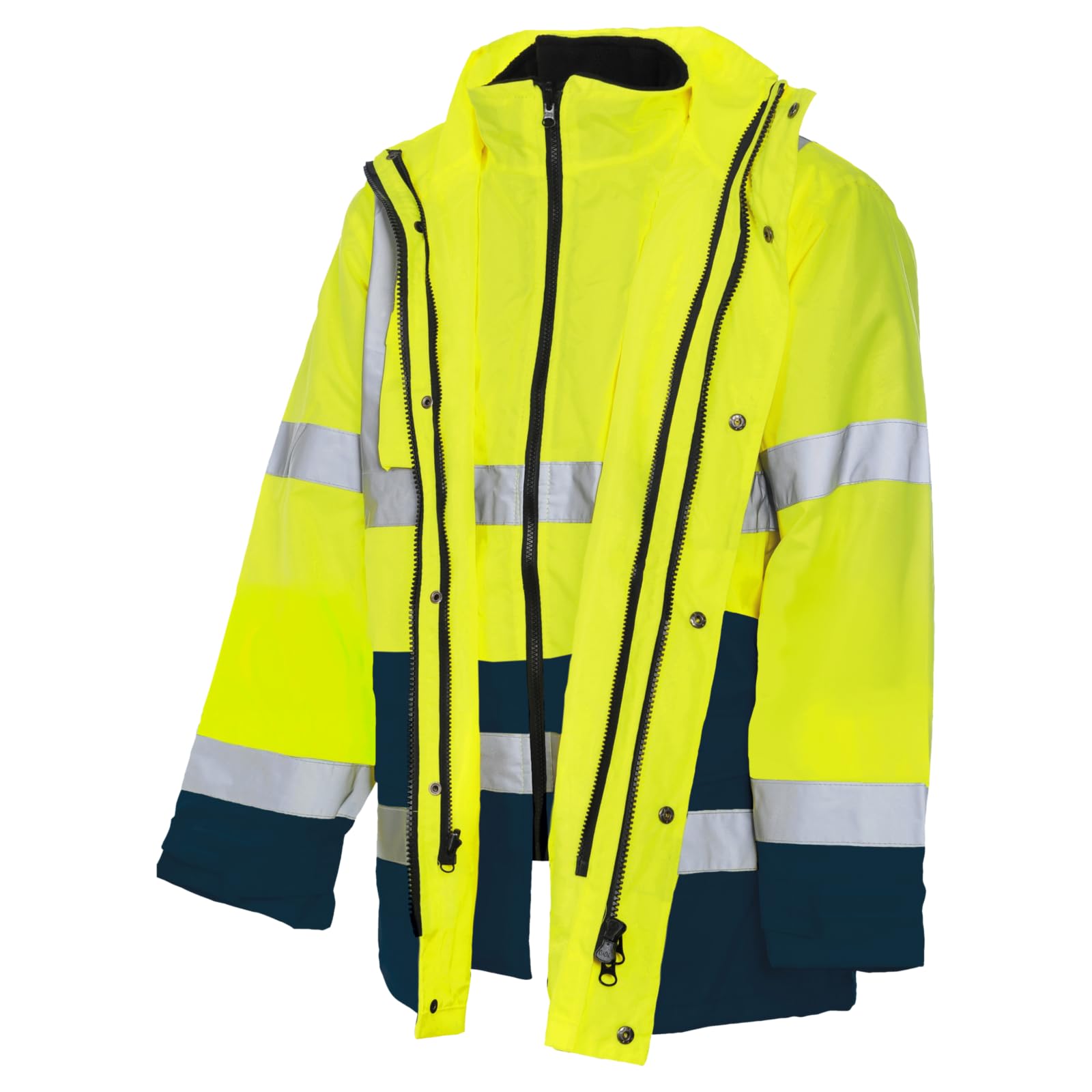 Würth MODYF Lumen Parka 4 en 1 jaune 3XL haute visibilité