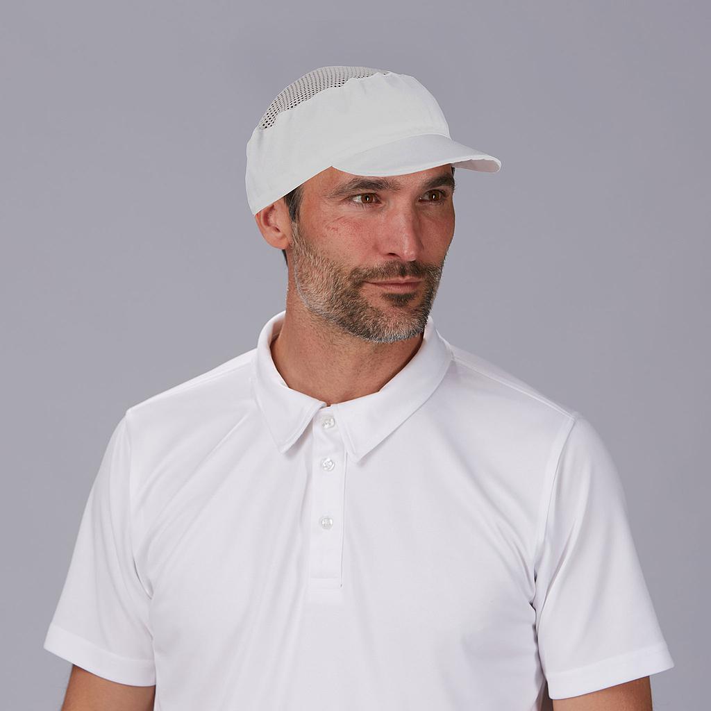 Gary's calot cuisine blanc visiere rigide lot 10