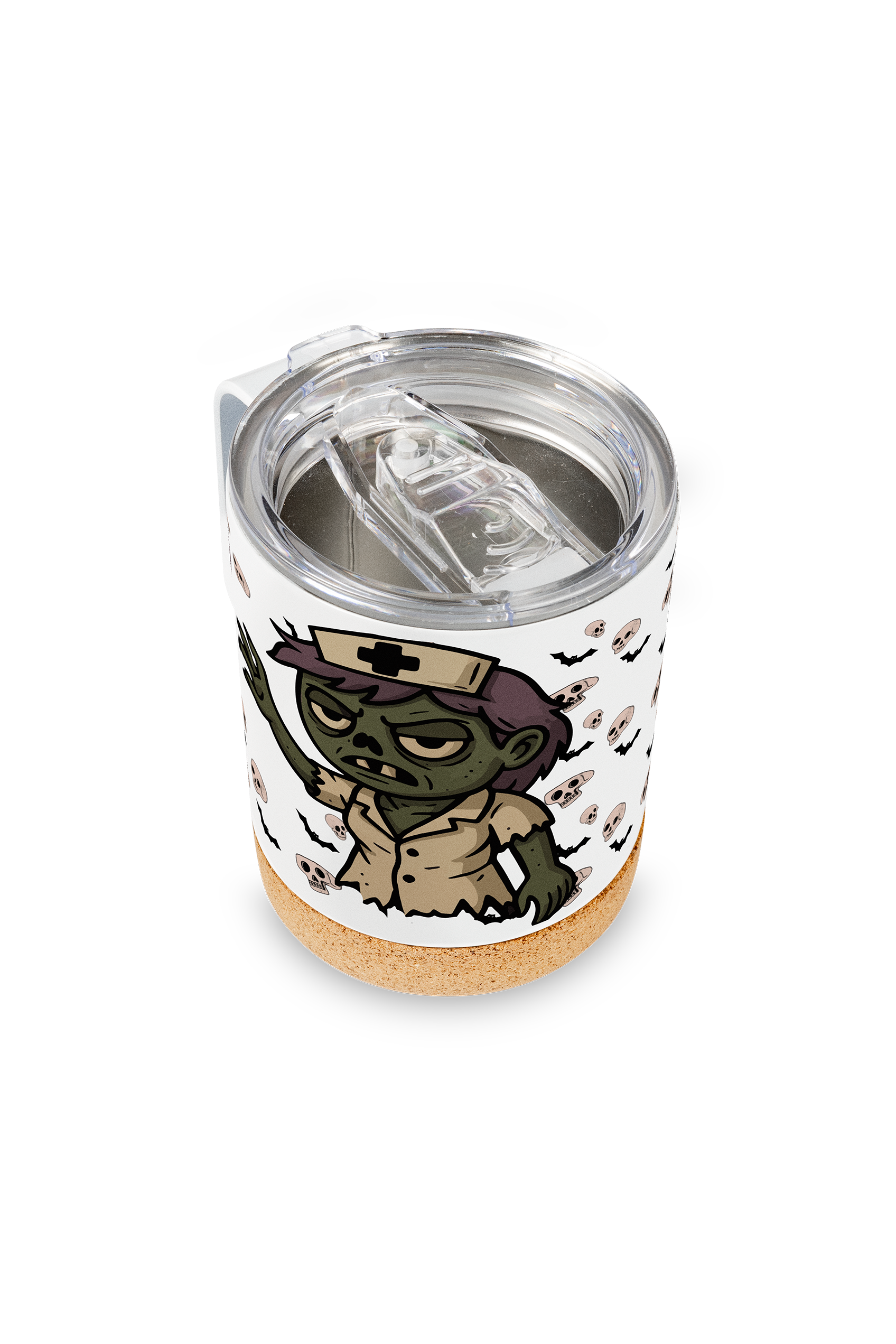 Enfermania Regalos mug isotherme 330 ml halloween inox