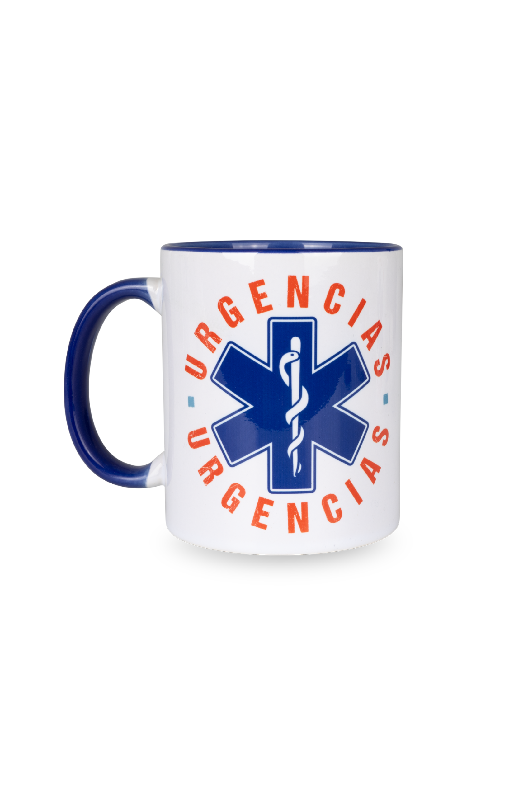 Enfermania Regalos Urgences mug céramique bleu marine 350 ml