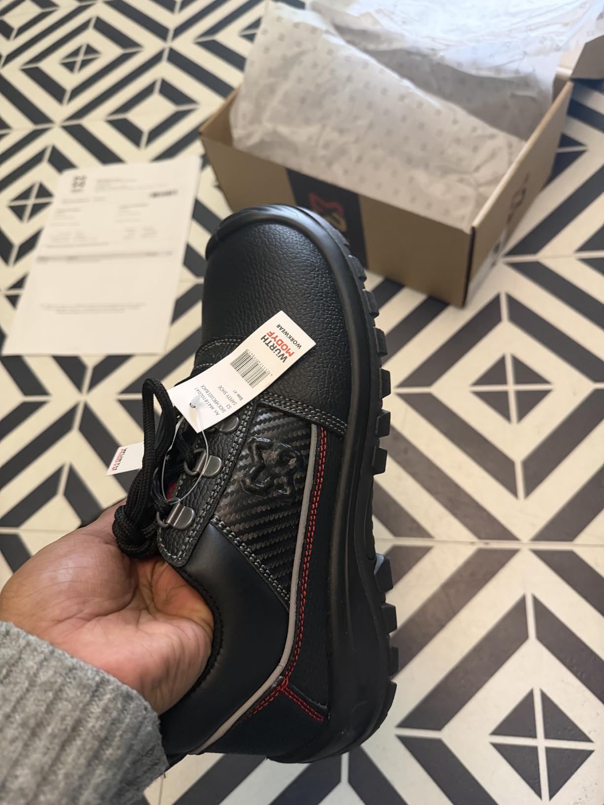 Würth MODYF Hercules Chaussures sécurité S3 noires 37
