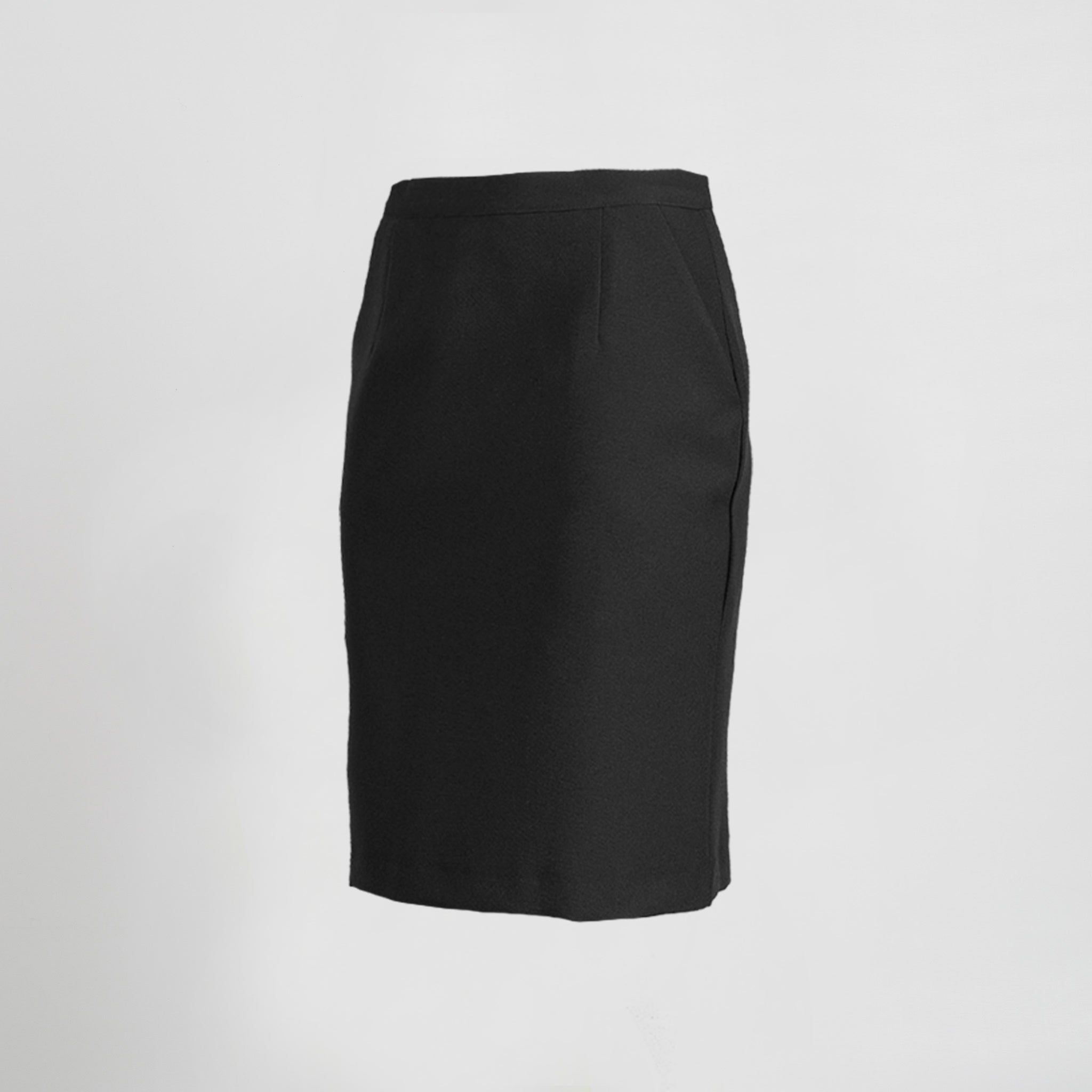 Gary's jupe travail poches noire 42 polyester