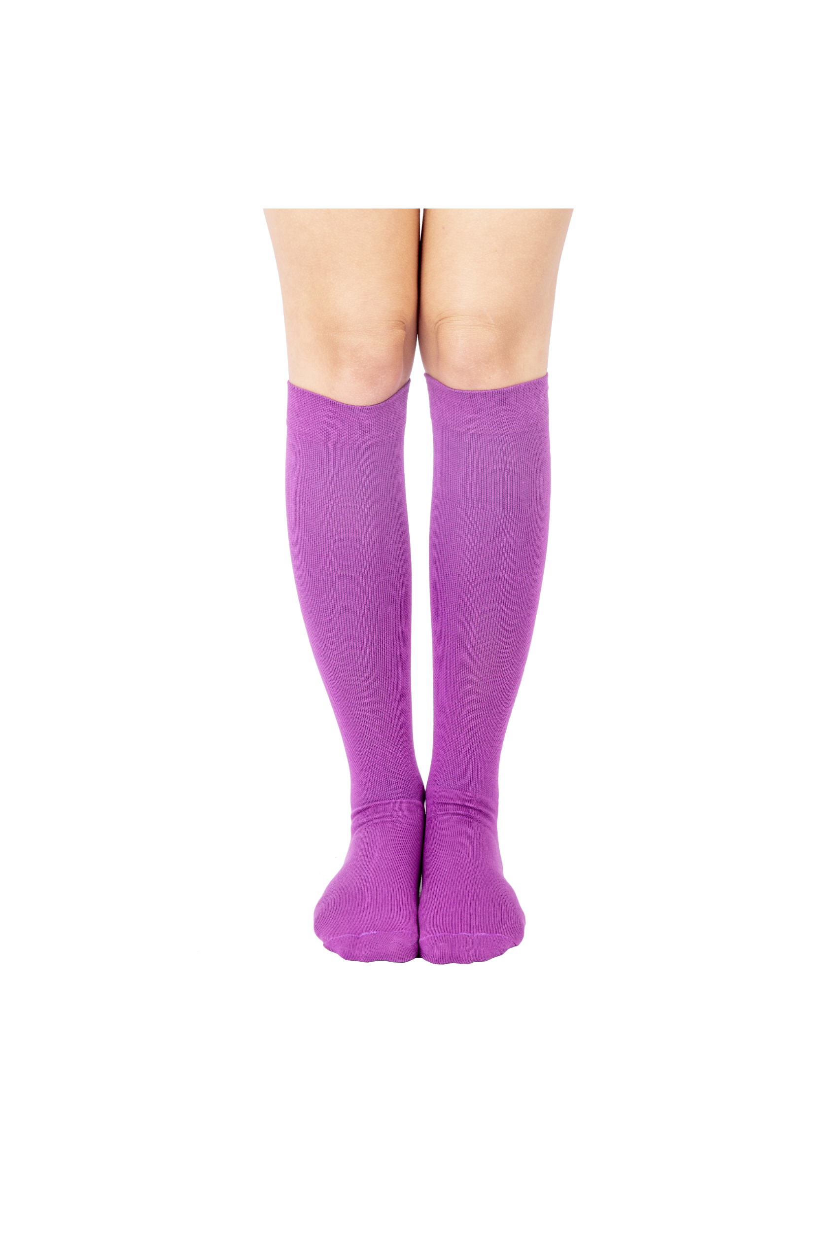 Enfermania Ropa chaussettes compression lisses bleues