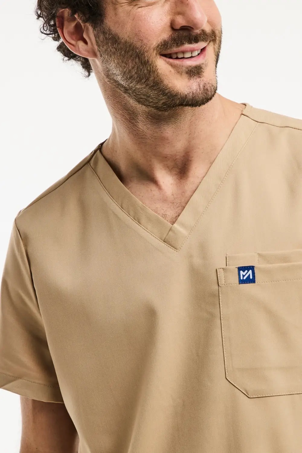 Aelin LUCA Jogger tenue médicale homme beige clair
