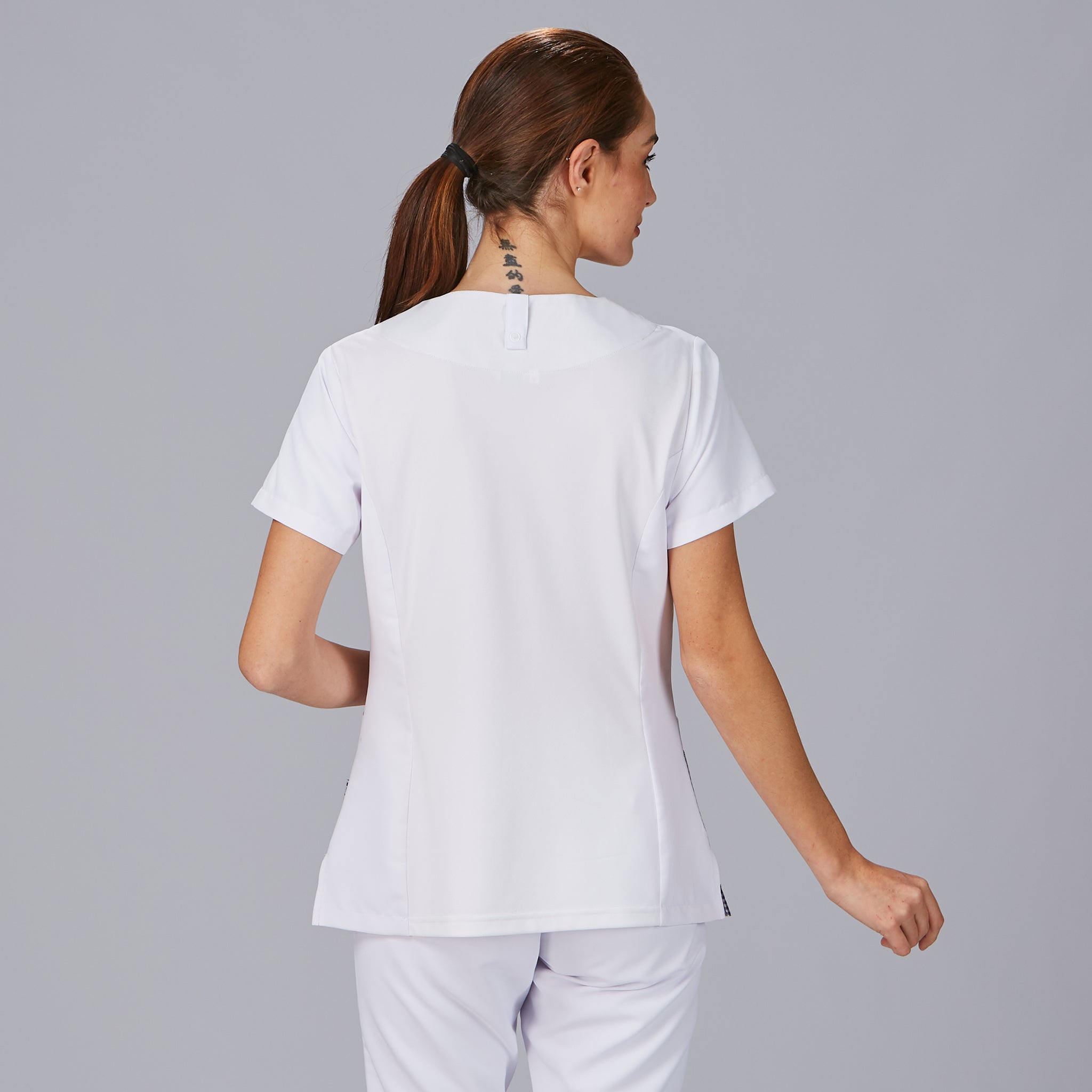 Gary's Navas blouse femme marine microfibre