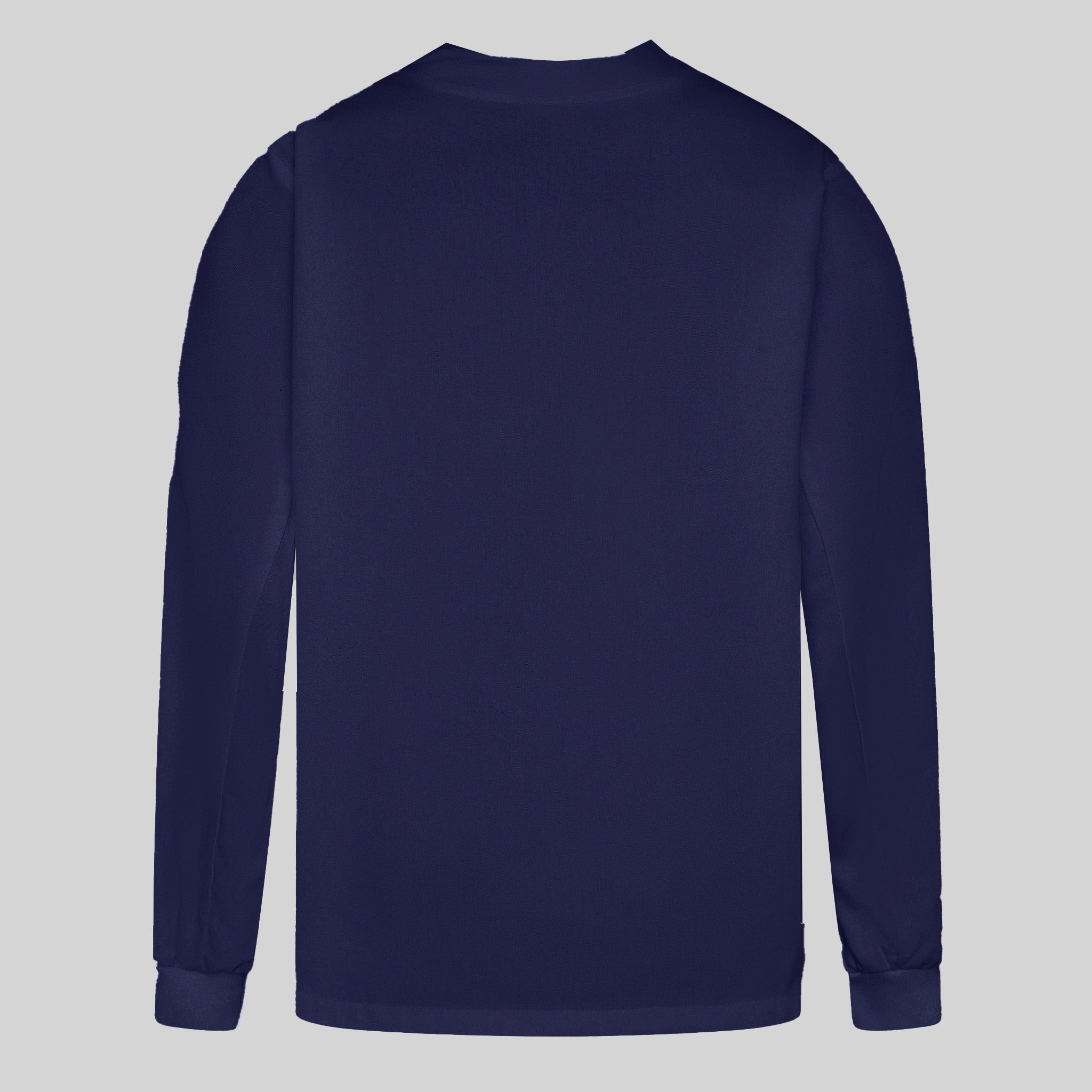 GARY'S Adela blouse unisexe blanche col V sarga