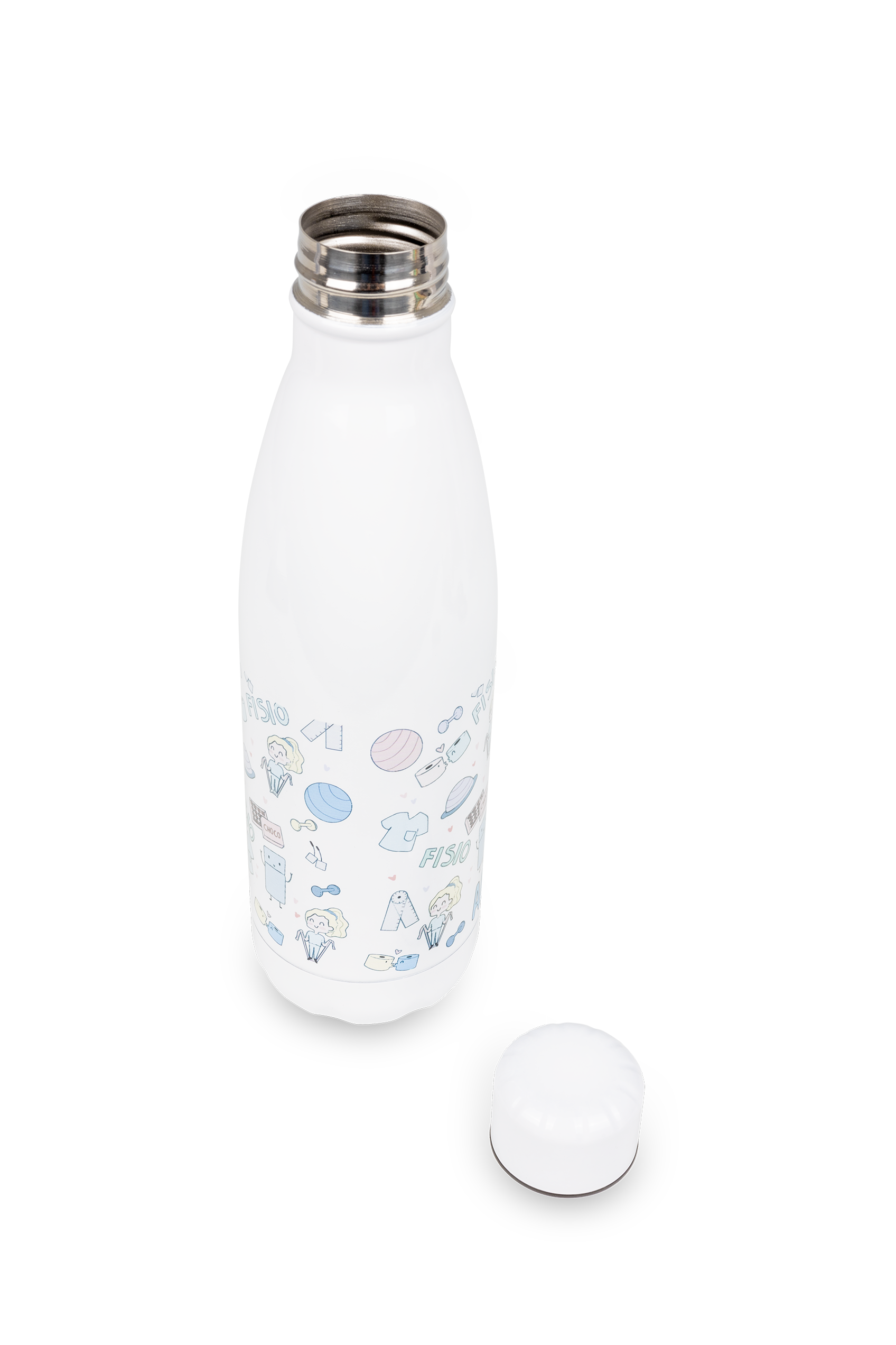 Enfermania Regalos Fisio Pastel bouteille isotherme 700 ml personnalisable