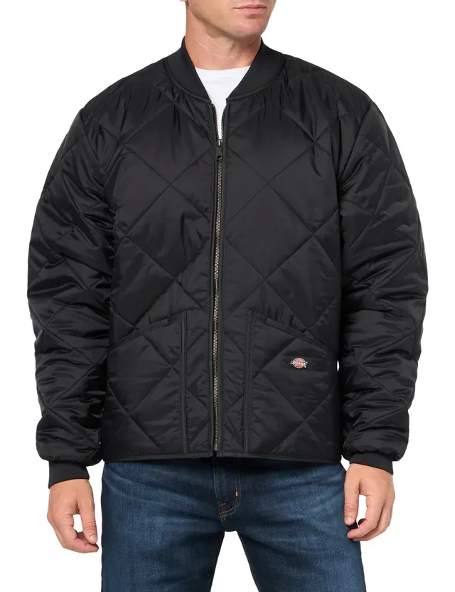 Dickies Diamond Quilted Jacket veste homme bleu marine imperméable