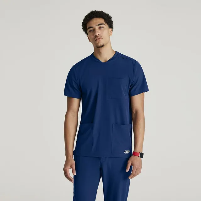Gary's Thesis Top Barco blouse médicale bleu marine