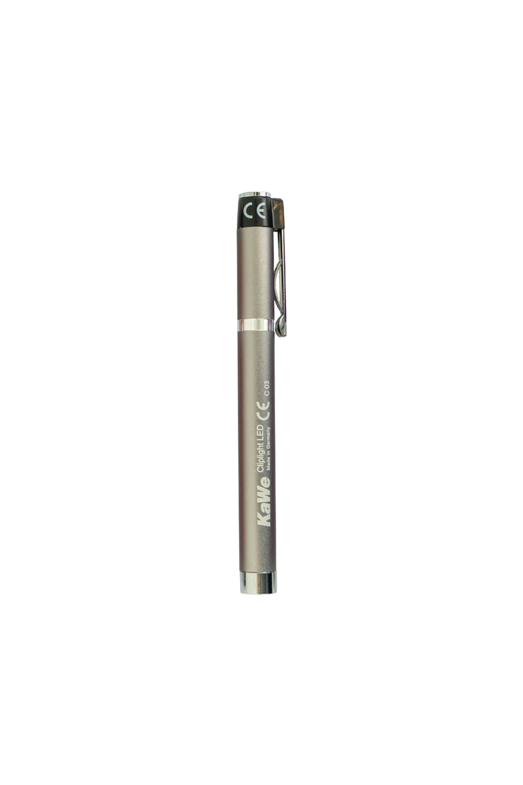 Enfermania Cliplight lampe pupillaire LED bleue métal