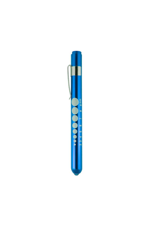 Enfermania Instrumental lampe poche LED bleue 13,5cm