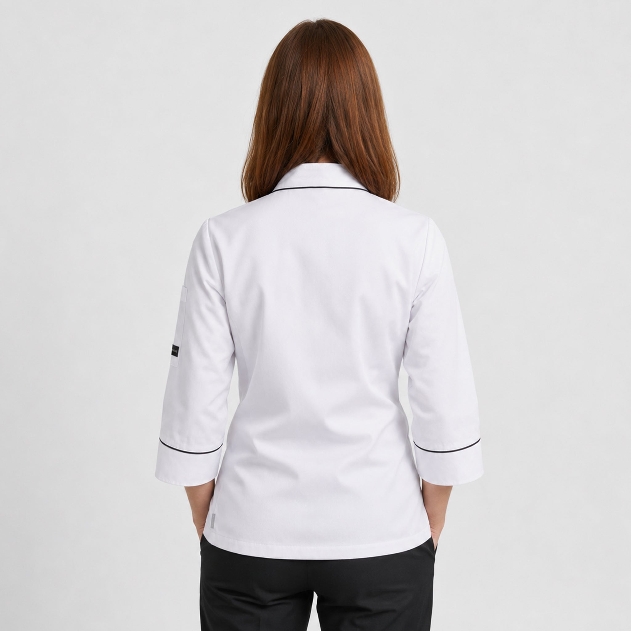 Gary's Chef veste cuisine Poseidon blanc unisexe