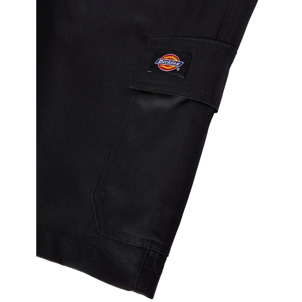 Dickies Shorts Short de Travail Noir 28W Poches Cargo