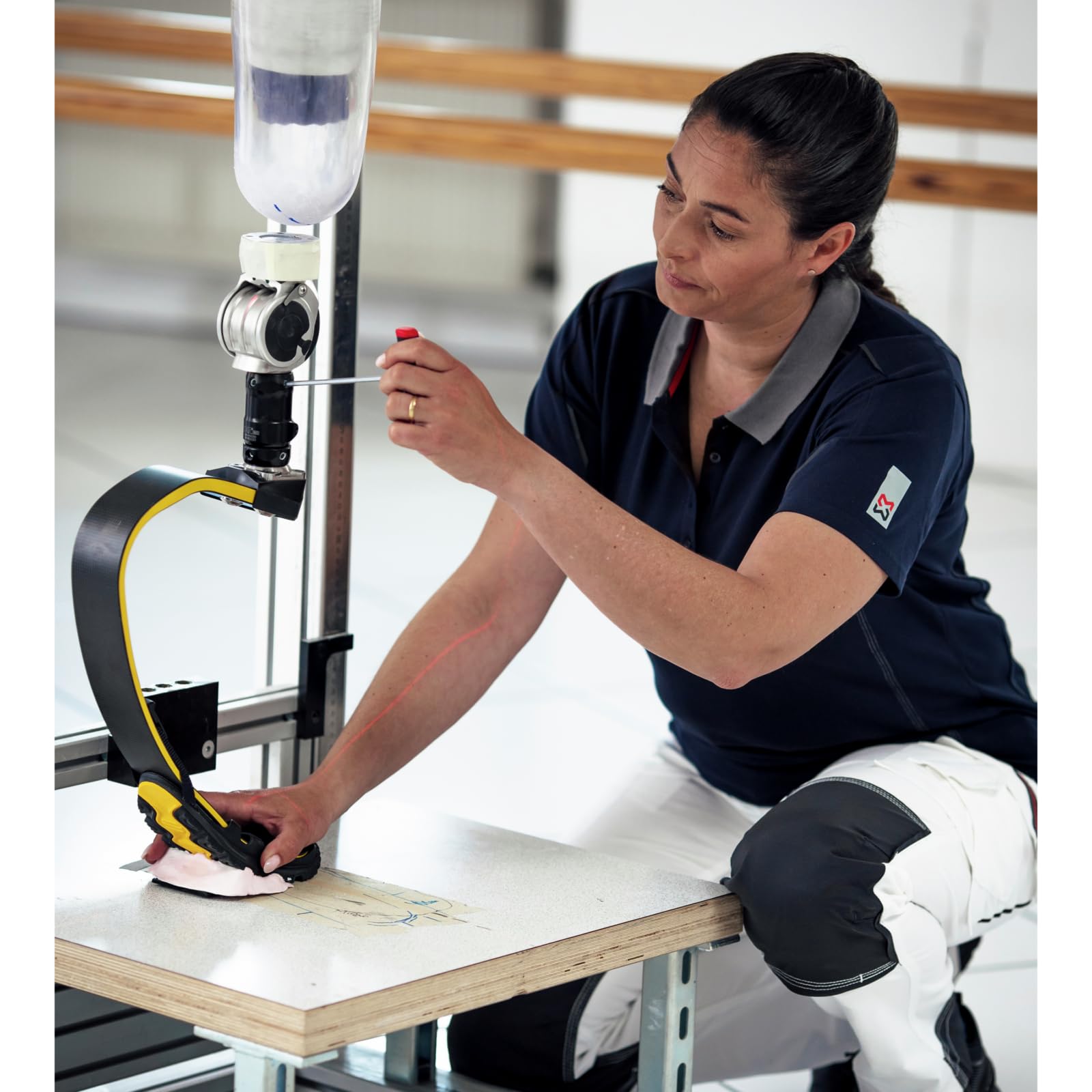 Würth MODYF Stretch X pantalon travail rouge 42 stretch