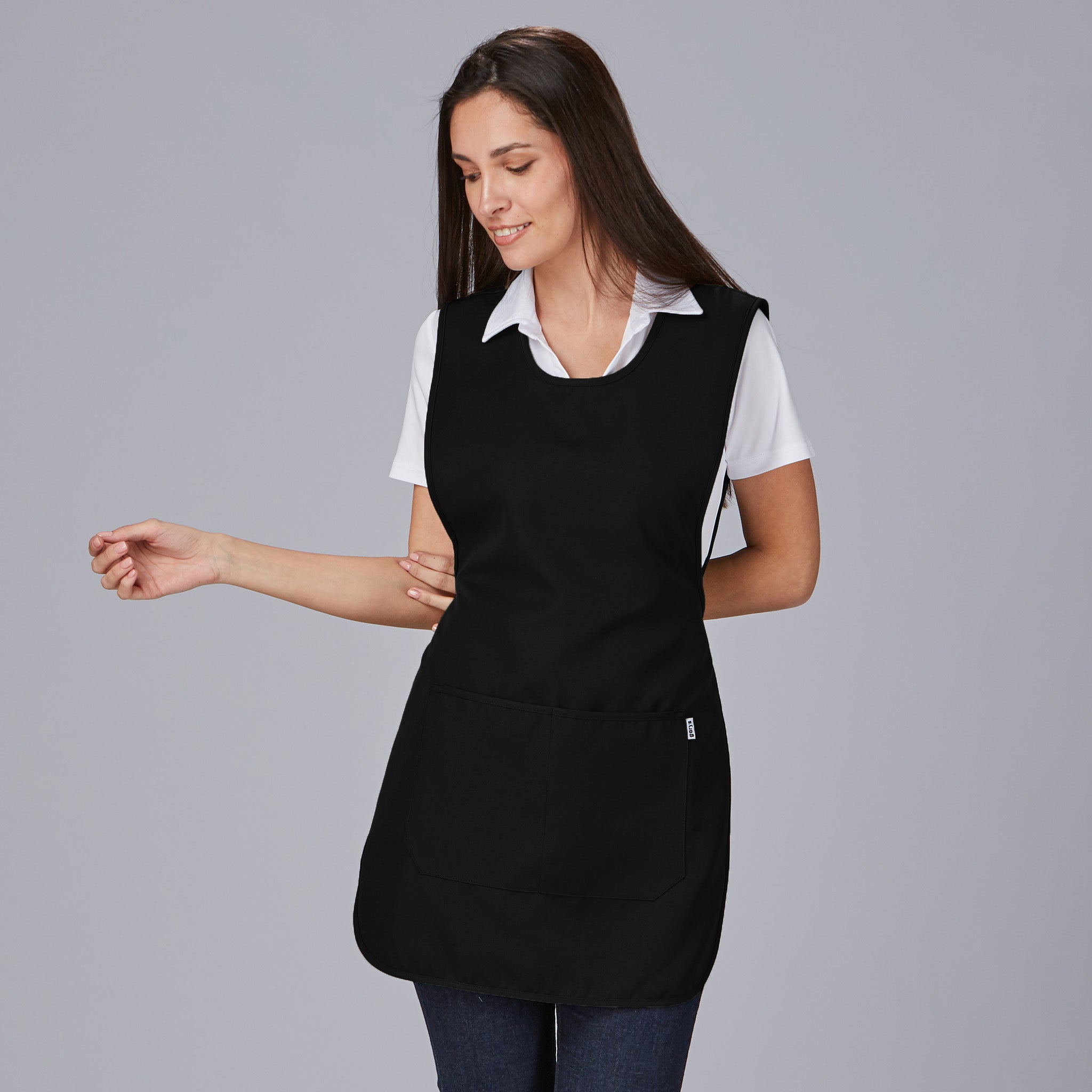 Gary's chasuble twill tablier à poches noir