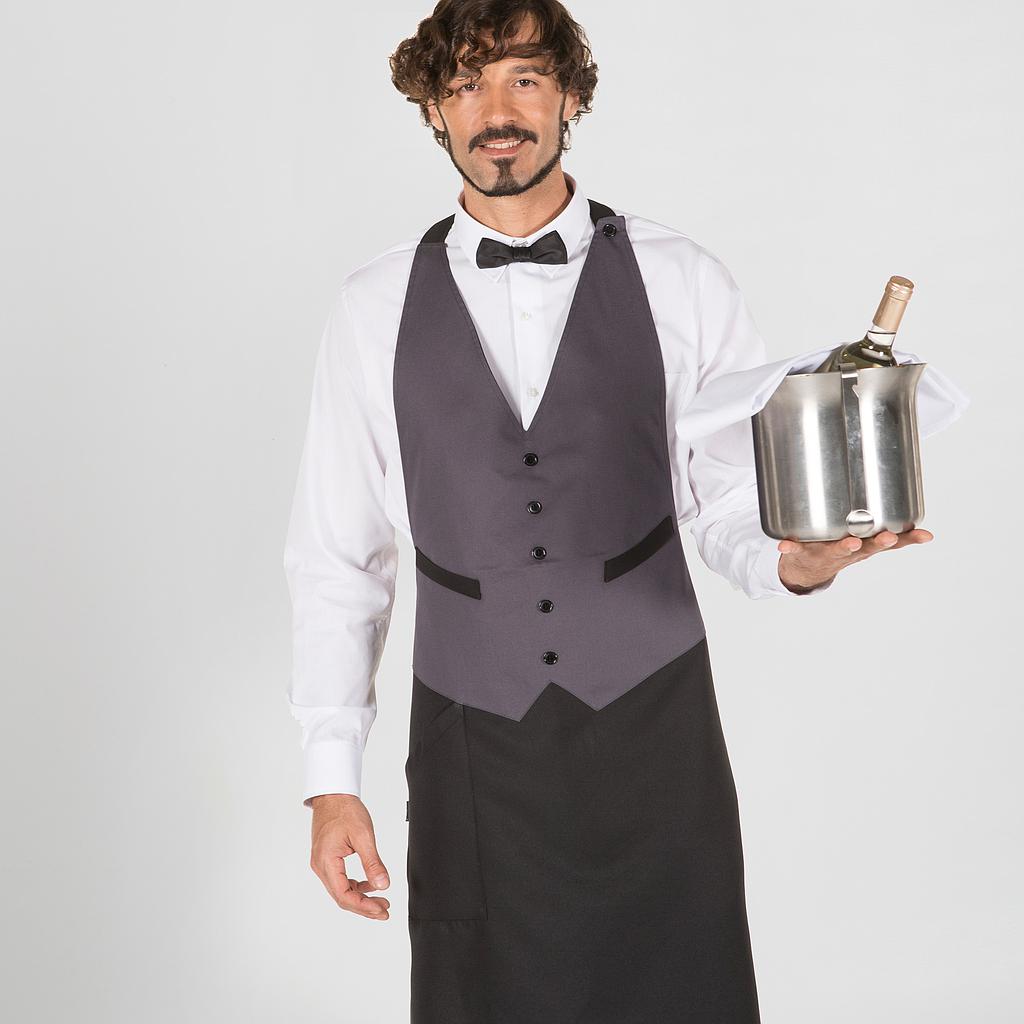 Gary's Aprons tablier gilet 77x74 cm marengo