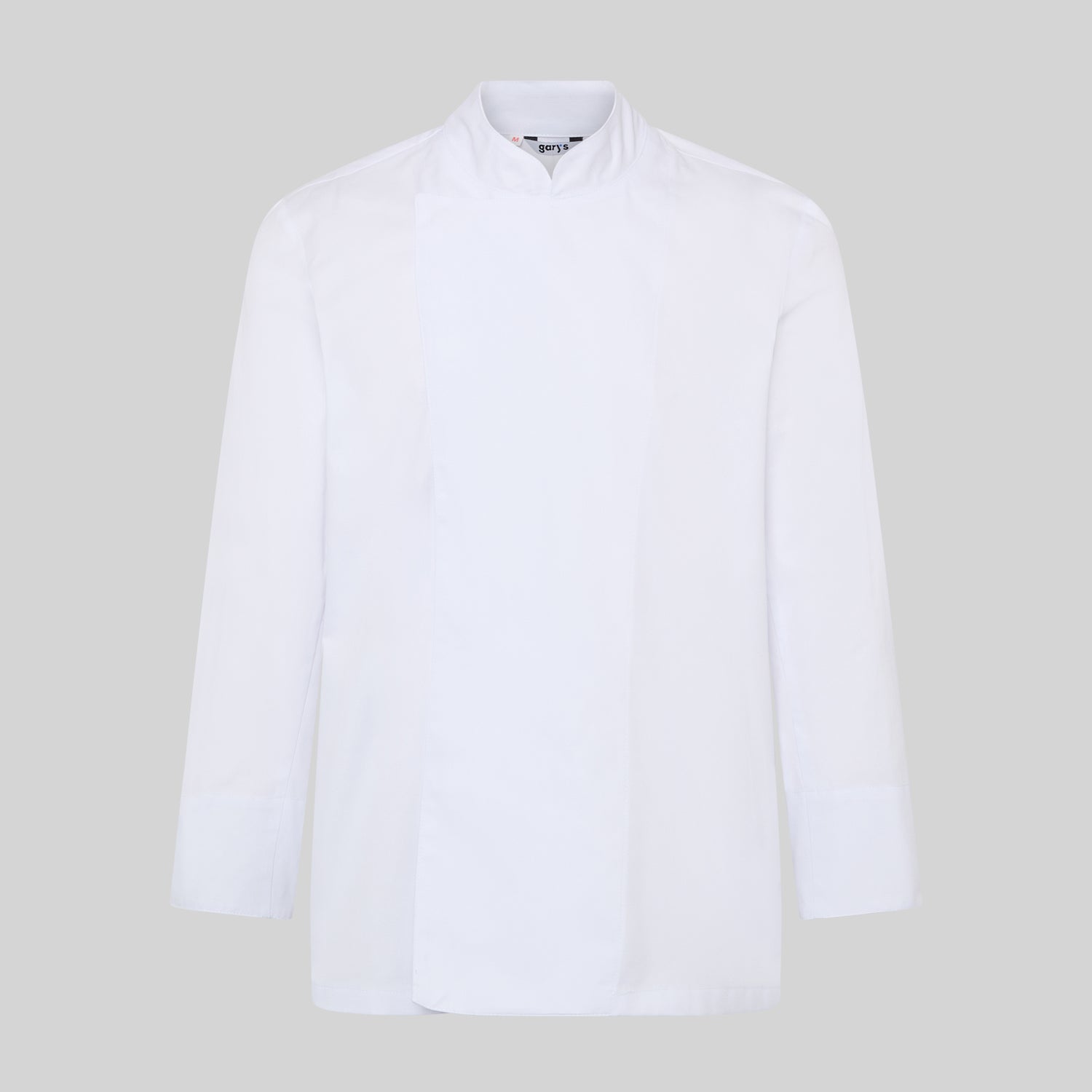 Gary's Chef Jackets veste cuisine blanche manches longues velcro