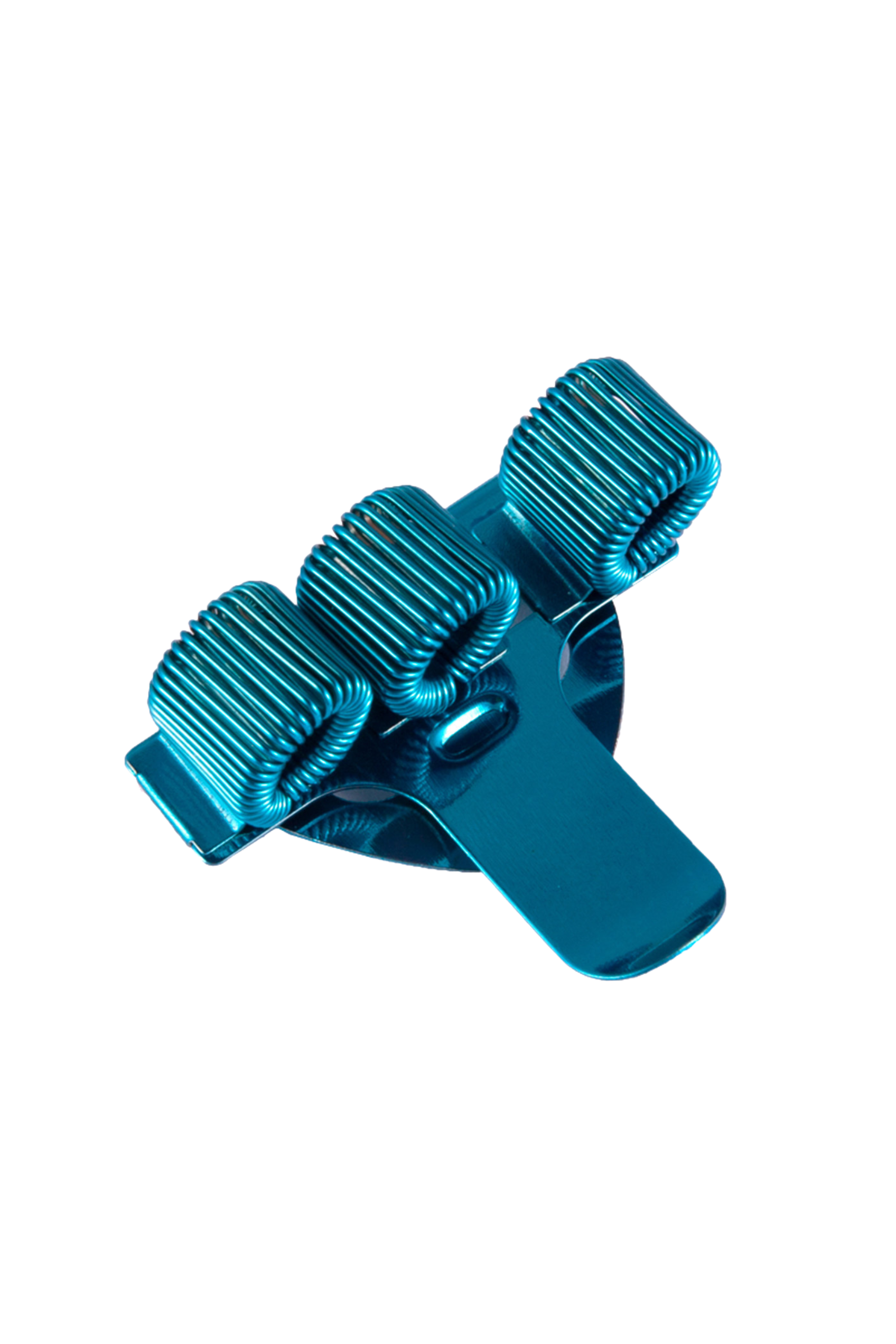Enfermania Accesorios Triple porte-stylos métal bleu