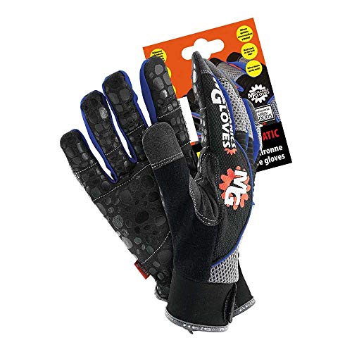 Reis RMC-Aquatic XL gants mécanicien noir taille XL