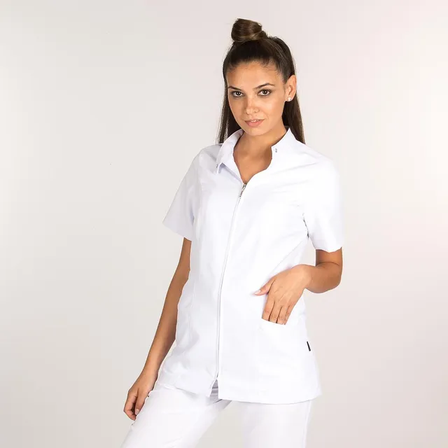 Gary's Chipre tunique blouse femme blanc XS microfibre