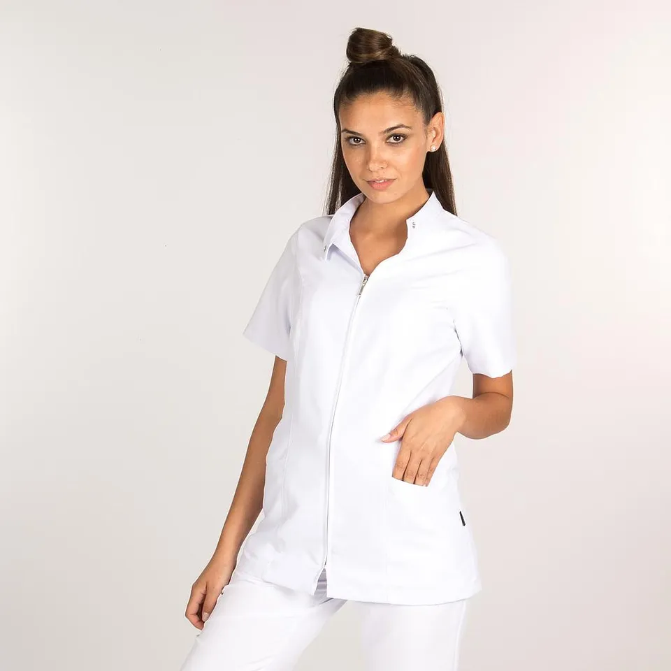 Gary's Chipre tunique blouse femme blanc XS microfibre