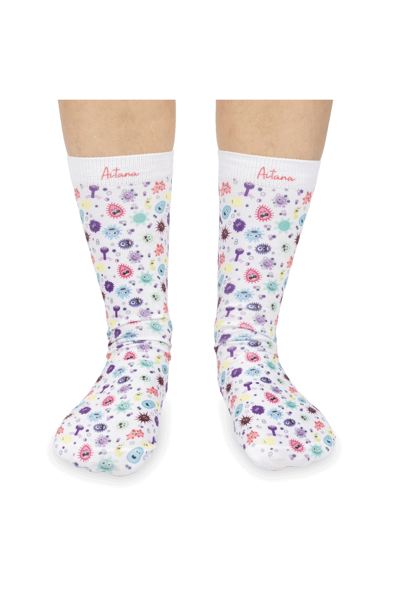 Enfermania Ropa chaussettes Virus Collection polyester
