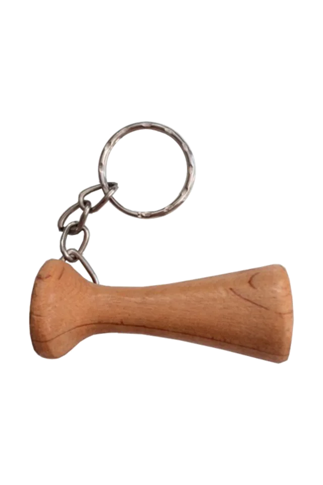Enfermania Pinard porte-clés bois miniature poche