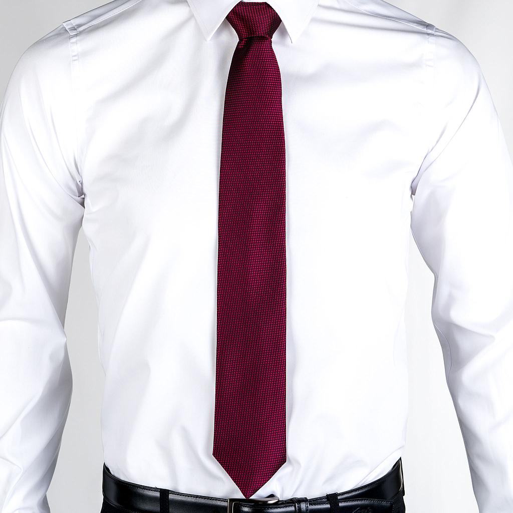 GARY'S Add-Ons cravate sans nœud jacquard noire