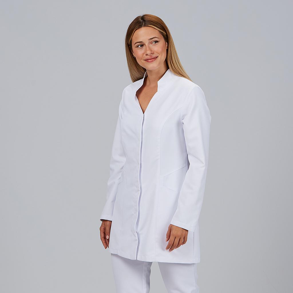 Gary's Priscila blouse médicale blanche femme col V poches