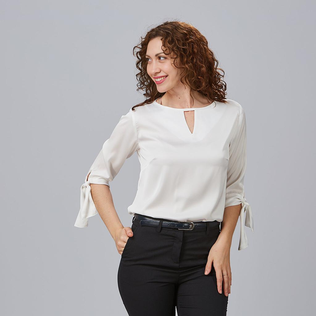 GARY'S Olivia blouse femme satin noire