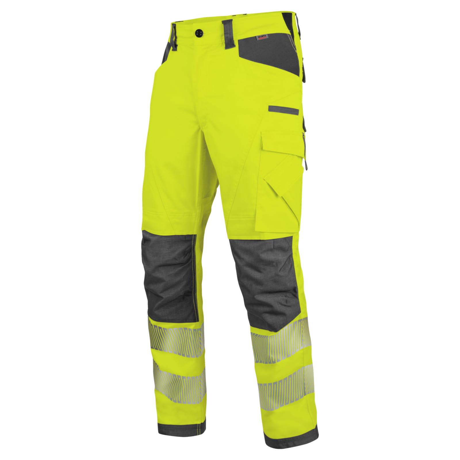 Würth MODYF Fluo pantalon travail jaune anthracite 38 haute-visibilité